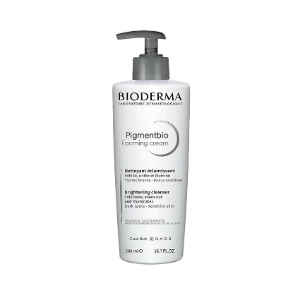 B/D Pigmentbio Foaming Cream 500 mL reduces pigmentation