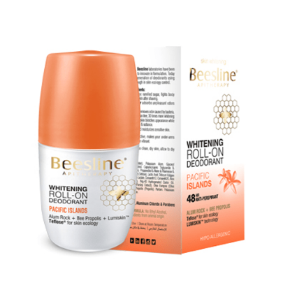 Beesline Whitening Deodorant Roll Pacific Islands 50ml
