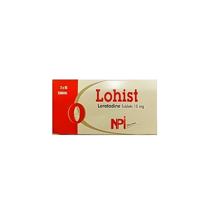 Lohist Loratadine 10 MG 20 Tablets