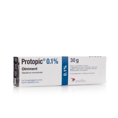 Protopic Ointment 0.1% 30gm