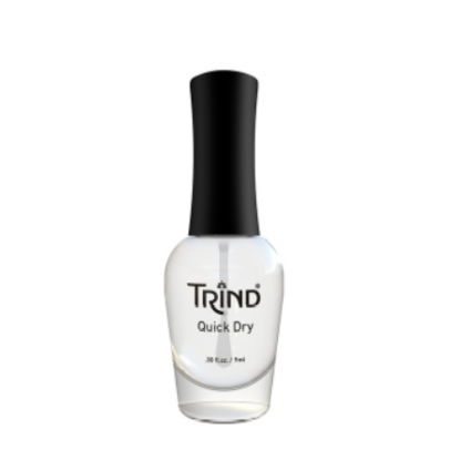 Trind Quick Dry 9 mL to prevent nail polish damage