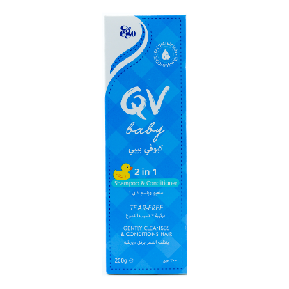 Qv Baby 2In1 Shampoo & Conditioner 200ML