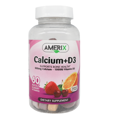 Amerix Calcium + D3 Adult Gummies 60'S
