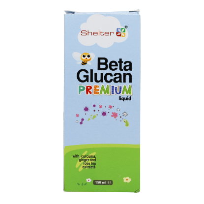 Shelter Beta Glucan Premium Liquid 150 mL for immunity support