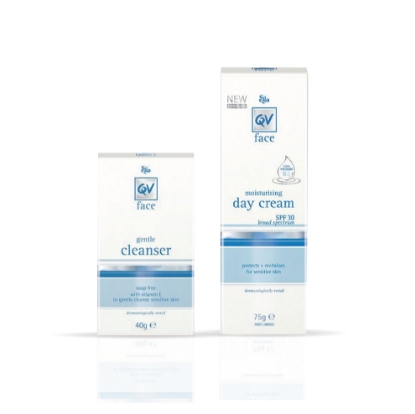 Qv Face Day Cream Spf 30 + Qv Face Cleanser 40g Free