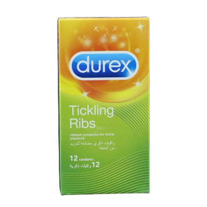 Durex Tickling Ribs Condoms 12'S