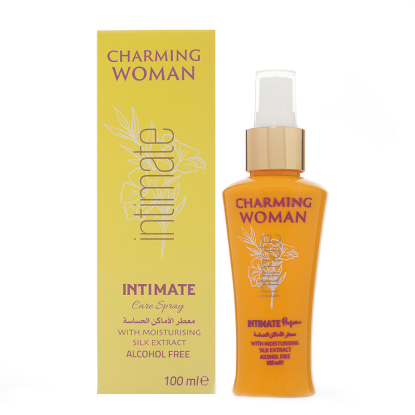 Charming Woman Intimate Care Spray 100 mL - Yellow refresh, deodorize and moisturizing