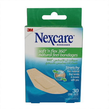 Nexcare Active 360 Bandages 28*76 mm 30'S 