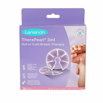 Lansinoh Thera Pearl Hot Or Cold Breast Therapy 2 Reusable Packs